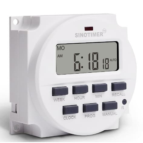 DIGITAL TIMER 12 V DC ORIGINAL "SINOTIMER"