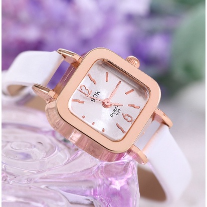 jam tangan wanita casual quartz analog