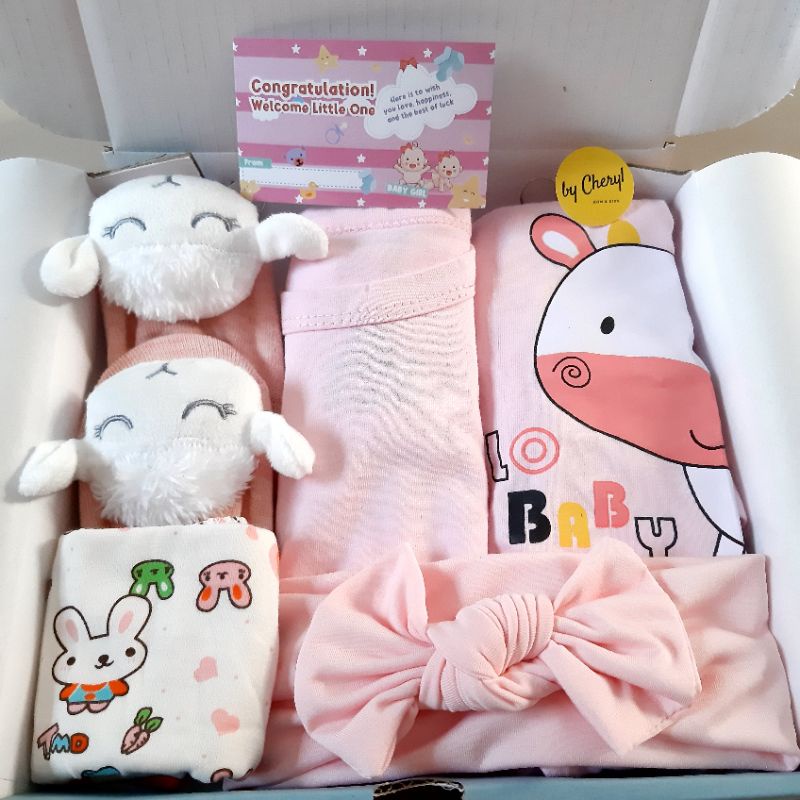 HAMPERS BAYI 6-12 MONTHS/KADO BAYI/JUMPER BAYI SEGIEMPAT