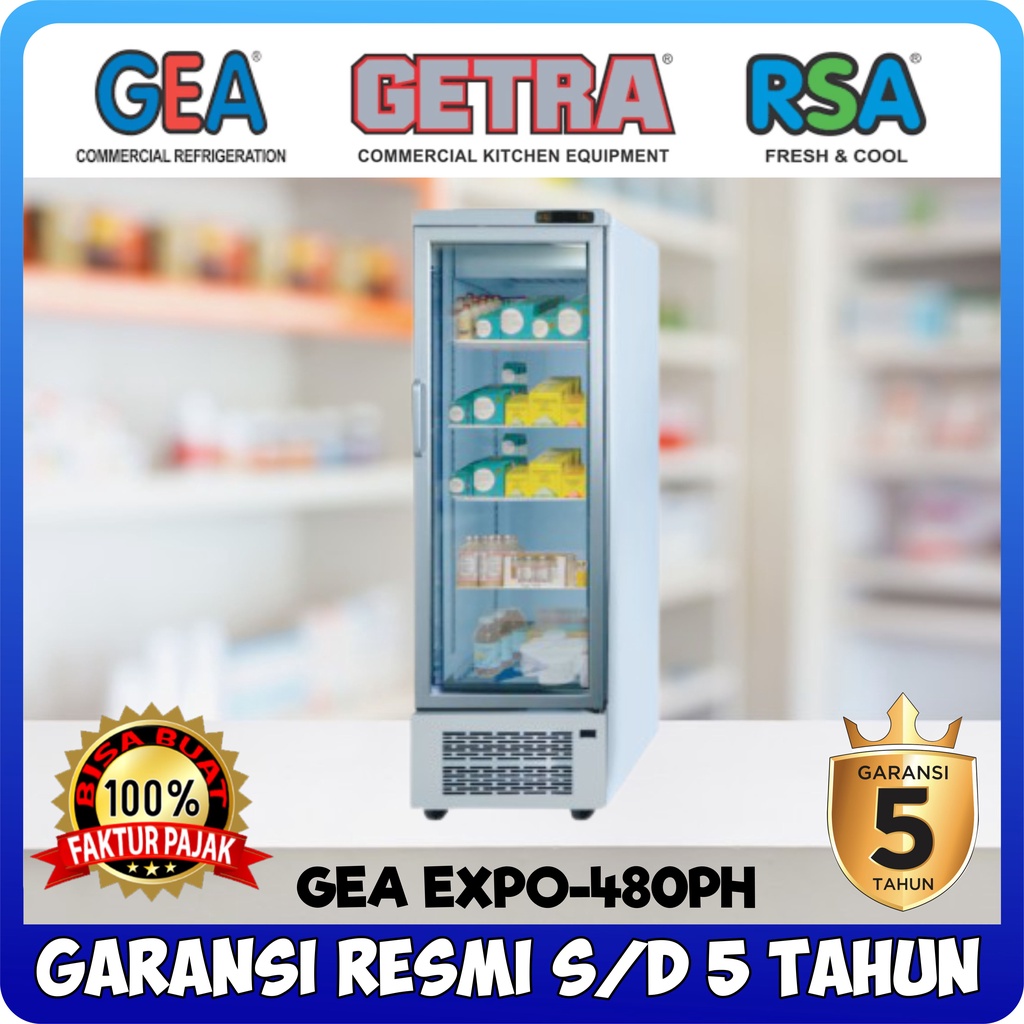 MEDICAL SHOWCASE GEA EXPO-480PH PHARMACEUTICAL REFRIGERATOR