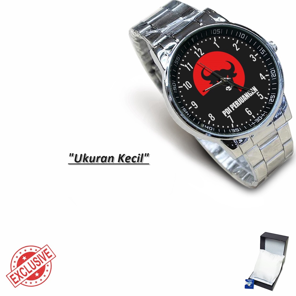 Jam Tangan Rantai Couple PDI PERJUANGAN - 02 (Nice)