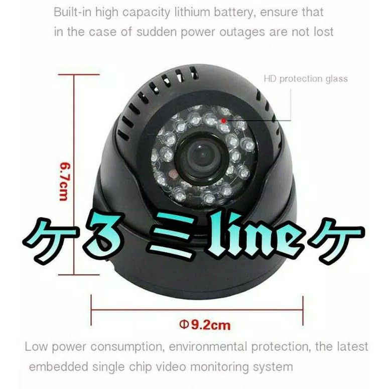 Kamera CCTV Camera Indoor Outdoor Micro SD Memori Card Dome Security  Diskon