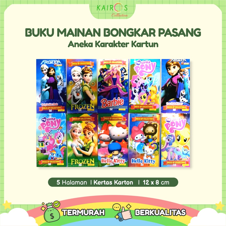 BP Buku Mainan Anak Bongkar Pasang