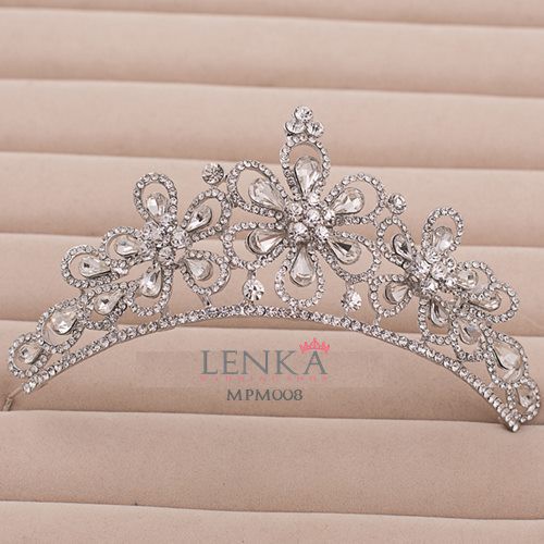 [STOK TERBATAS] AKSESORIS SANGGUL PENGANTIN WEDDING CROWN MAHKOTA MPM008