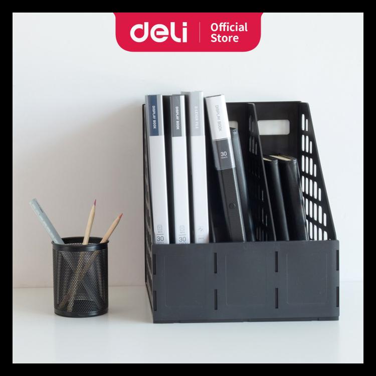 

DELI RAK KERTAS / FILE BERBAHAN PLASTIK ISI 3KOTAK/4KOTAK 78990/78991 - 3 KOTAK BLACK TERLARIS