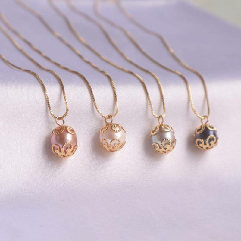 Kalung mutiara lombok asli || kalung wanita || kalung murah || aksesoris mutiara