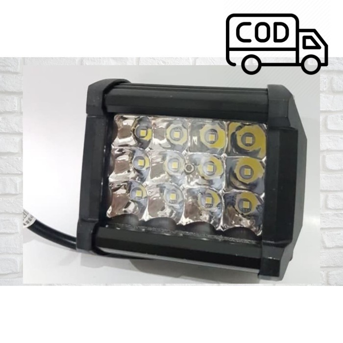 COD Lampu Tembak Sorot 12 Mata LED CROSS C 12 Watt