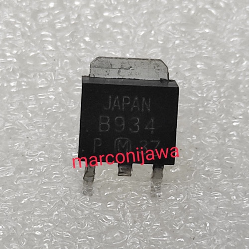 mj1354 B934 2SB934 transistor smd tempel