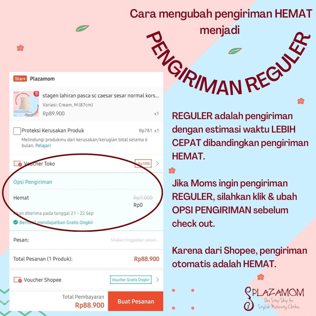 Celana korset tutup paha buat penampilan singset PKR103M