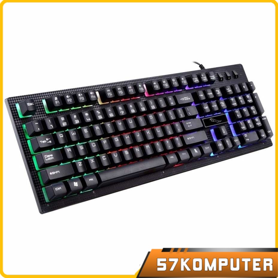 Baru!! Keyboard Gaming RGB Murah Terbaik RGB Colors LED Backlight Bukan Keyboard Logitech Imperion