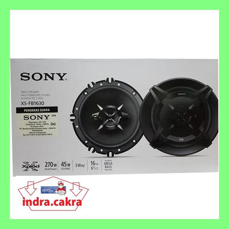 Aksunit Mobil-- Speaker Coaxial Mobil Ukuran 6 Inch Sony Xs Fb 1630 Resmi Sd5S5010