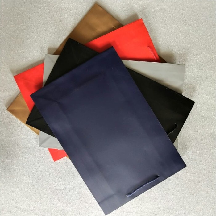 

TERLARIS Paperbag Polos Laminating Doff Medium