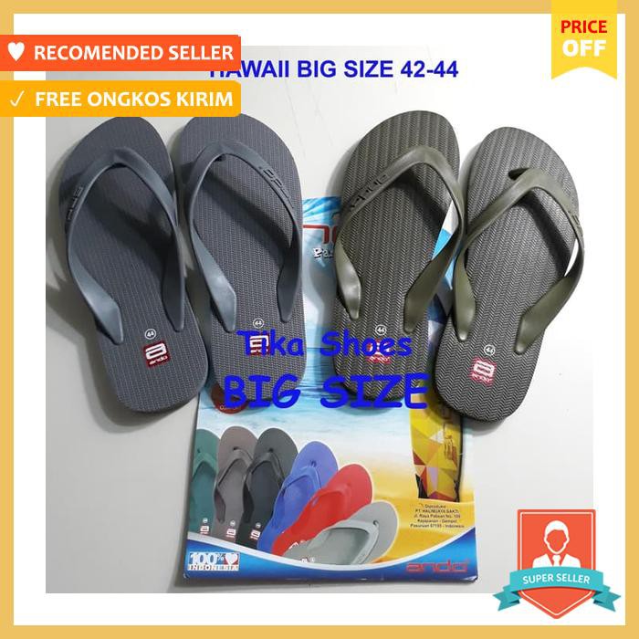 Sandal Jepit Ando Pria Cowok Big Size (43 - 44) - Sepatu Pria - Sandal Pria