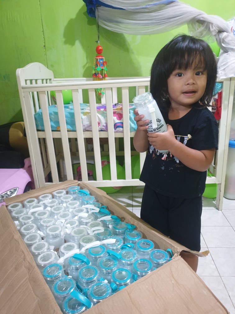 Botol Tumbler Warna Sablon Castem