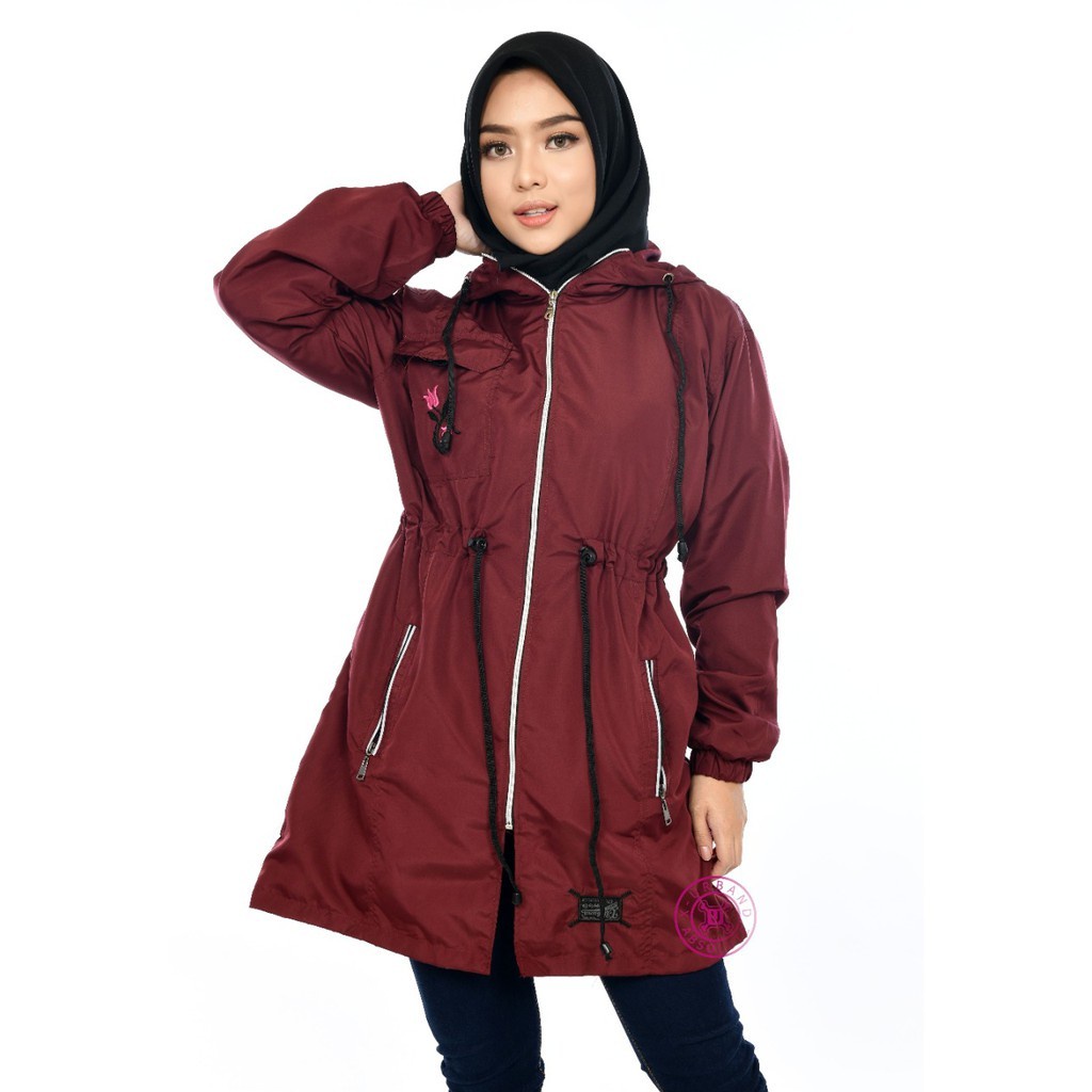 Jaket Parka Wanita Muslimah Moza Premium Jacket Parka Wanita Muslimah Moza Premium Jeket Parka Wanita Muslimah Moza Premium Cewe dan Permpuan Perempuan dan Wanita Waterproof Murah Terlaris