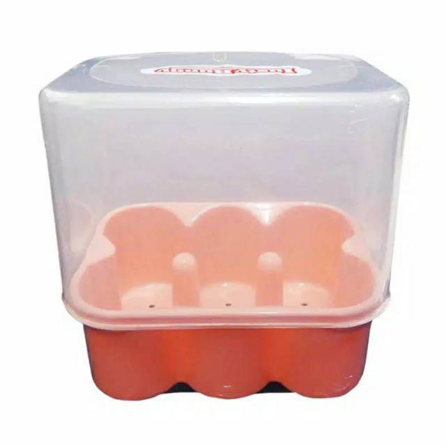 LUSTY BUNNY - DRYING  RACK BK2001 / KONTAINER BOTOL SUSU ISI 6 PCS