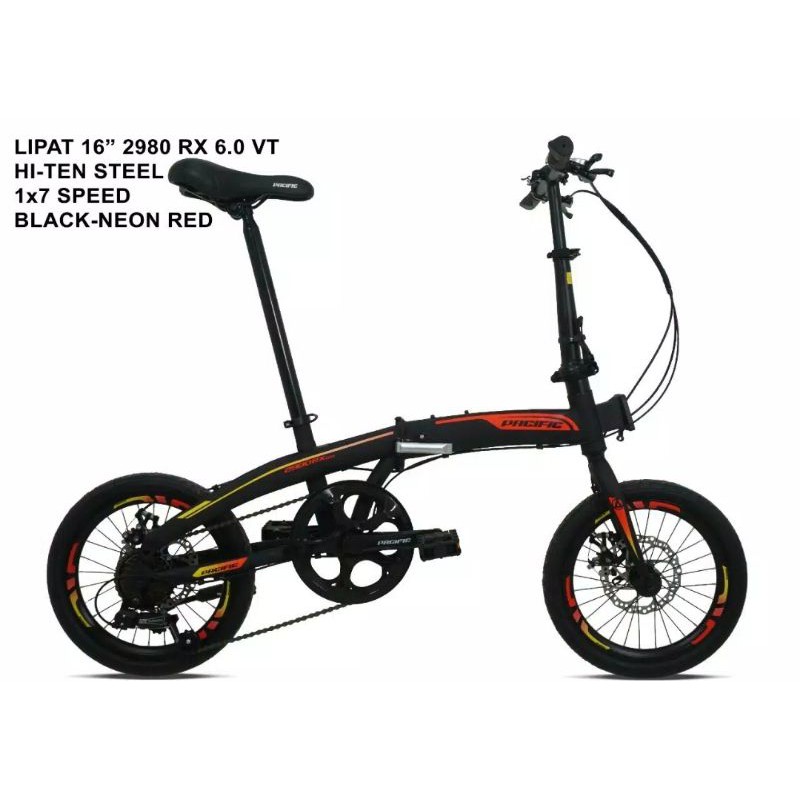 sepeda lipat pacific 2980 RX 6.0 16"