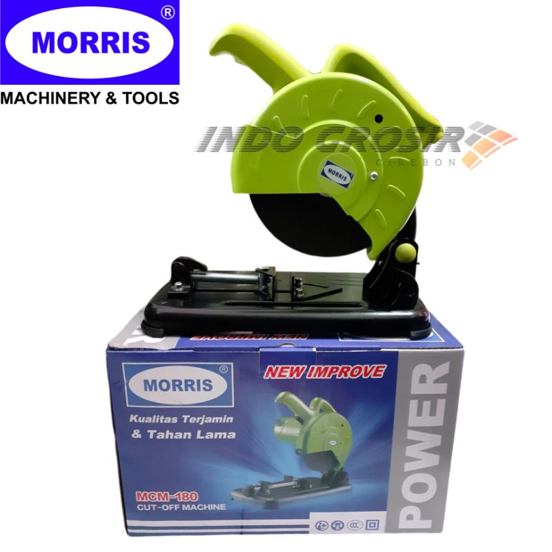 MORRIS Cut Off Machine Mesin Potong Besi Alumunium Kayu 7Inch MCM-180