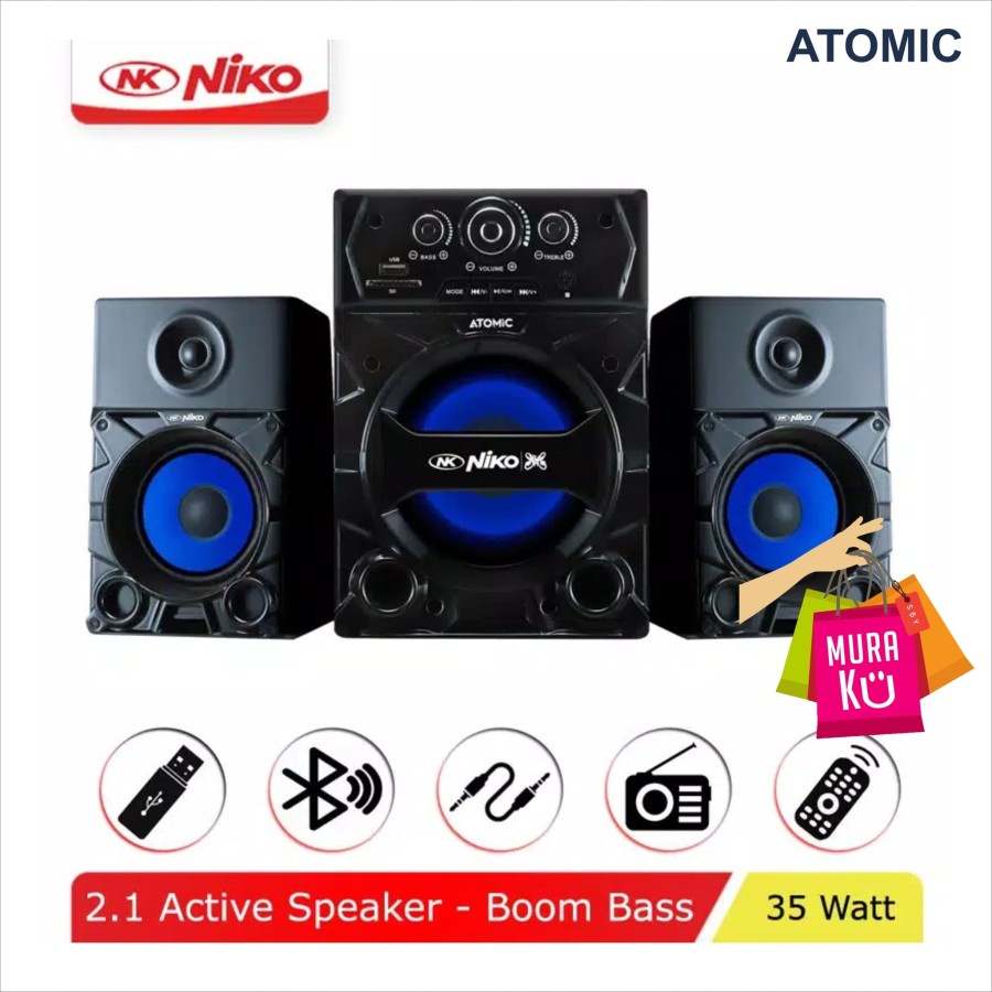 Speaker Niko Slank Atomic