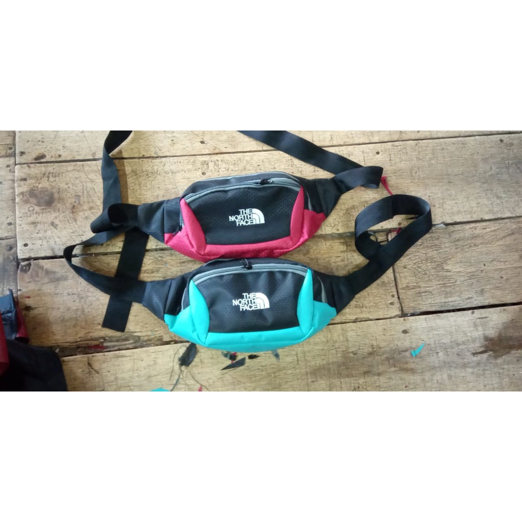 (COD) Tas Slempang TNF Waist Bag TNF Sling Bag TNF Tas Pinggang TNF Tas Slempang Pria Wanita Outdoor