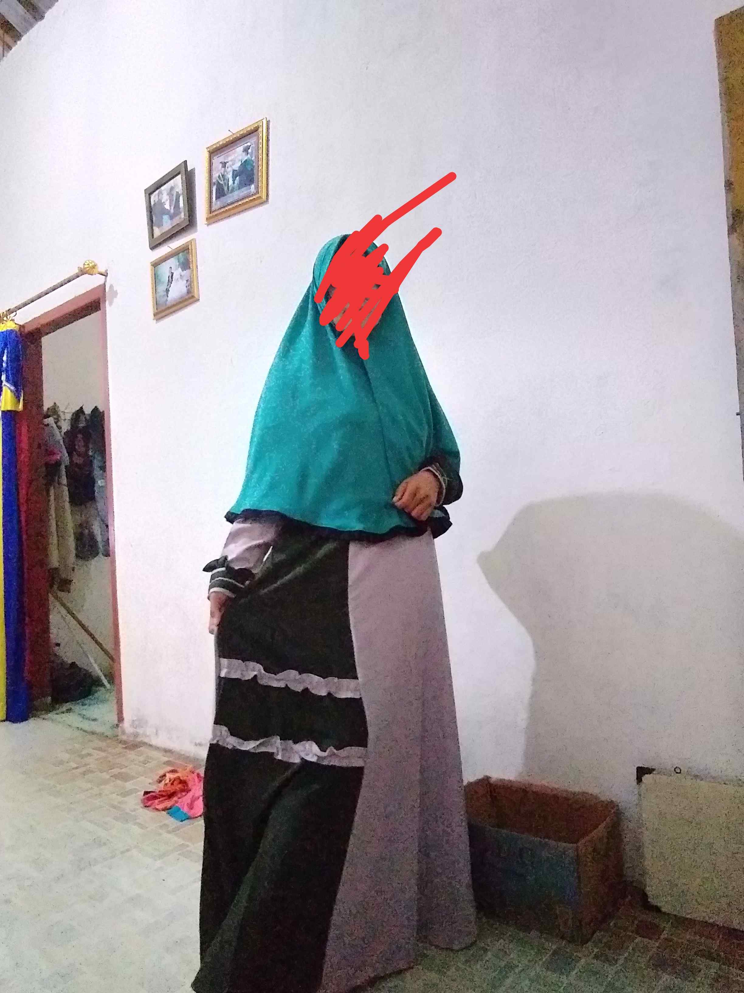 Gamis Montana Dan Diorsilk Ori By Aku Karissa Motif Batik Kilap Etnis Mewah Pesta Sultan