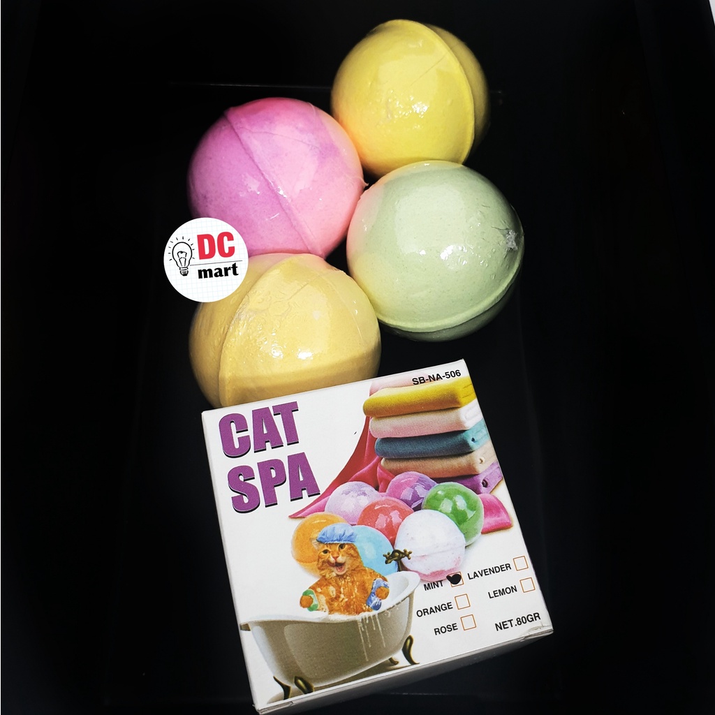 Pet Spa BATH BOMB Cat and Dog / Spa Hewan Anjing Kucing Aromatherapi