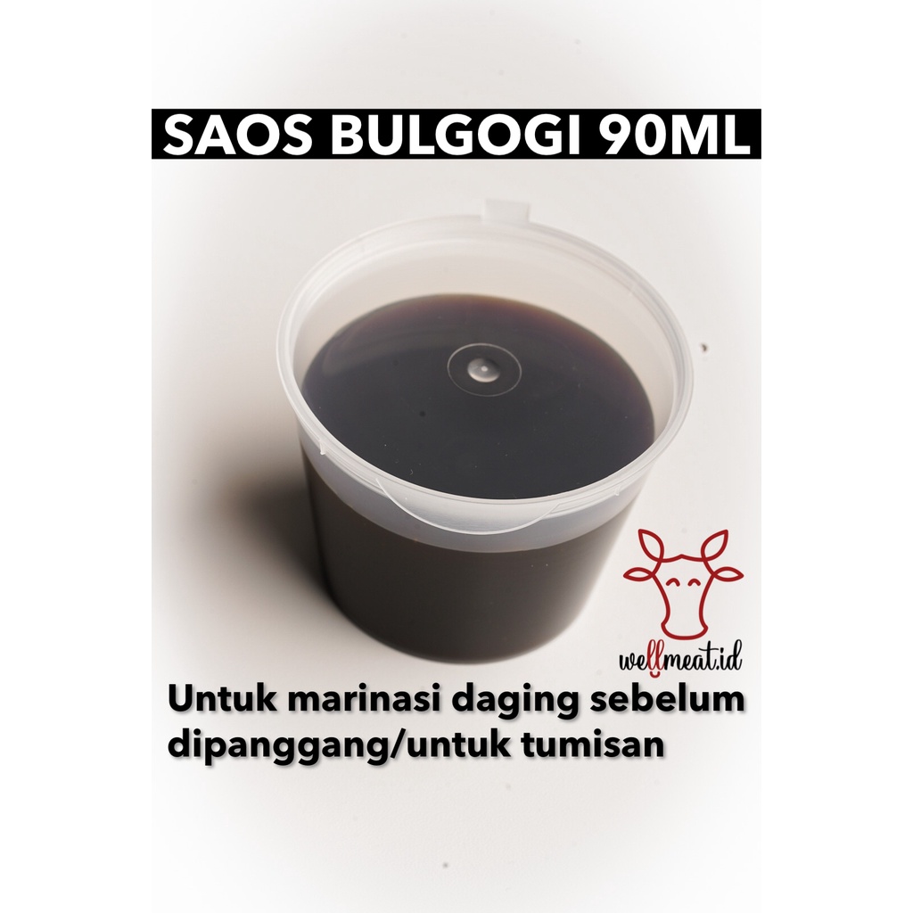 

Bulgogi Sauce Wellmeatid Saos Bulgogi 90ml Marinasi