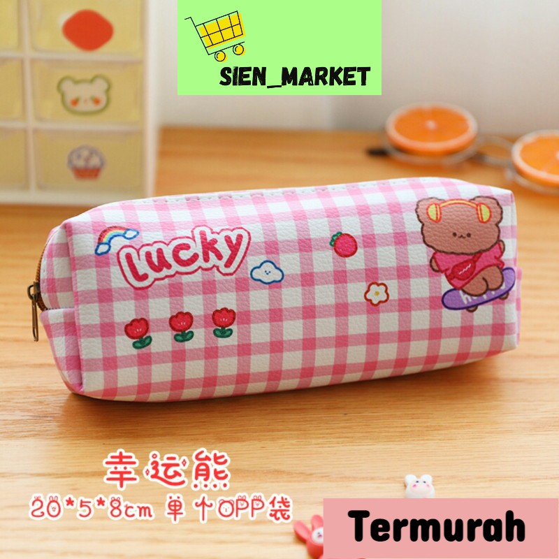 

Kotak Pensil Korean Bear Murah / Tempat Pensil Murah