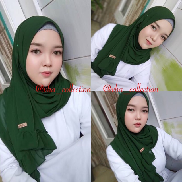 INNARA MEDINA | Pasmina RUFFLE Ceruty Babydoll