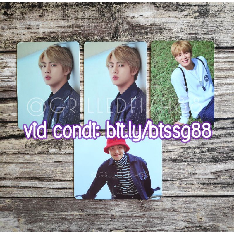 [CEK VARIASI] BTS RM JIN JIMIN  2017 Season Greetings Official Photocard PC Seagreet SG 17 Namjoon S