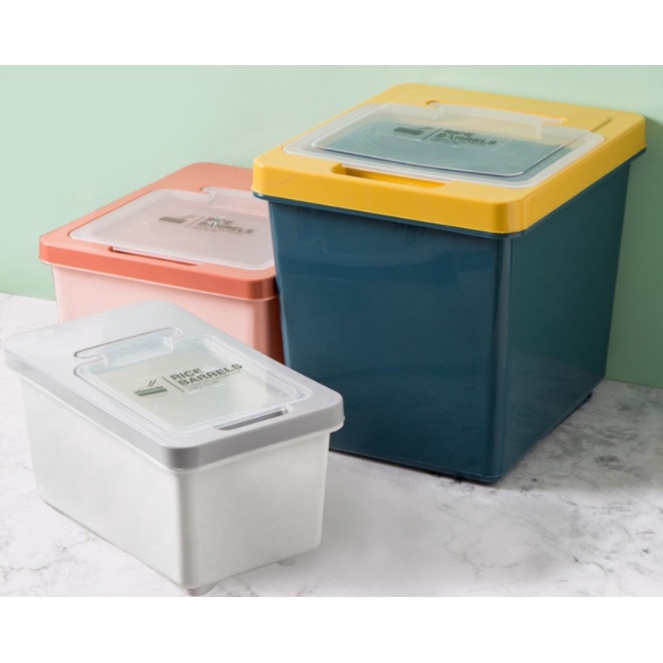 

PROMO KOTAK PENYIMPANAN BERAS TEPUNG BOX SERBAGUNA RICE BARRELS TAHAN