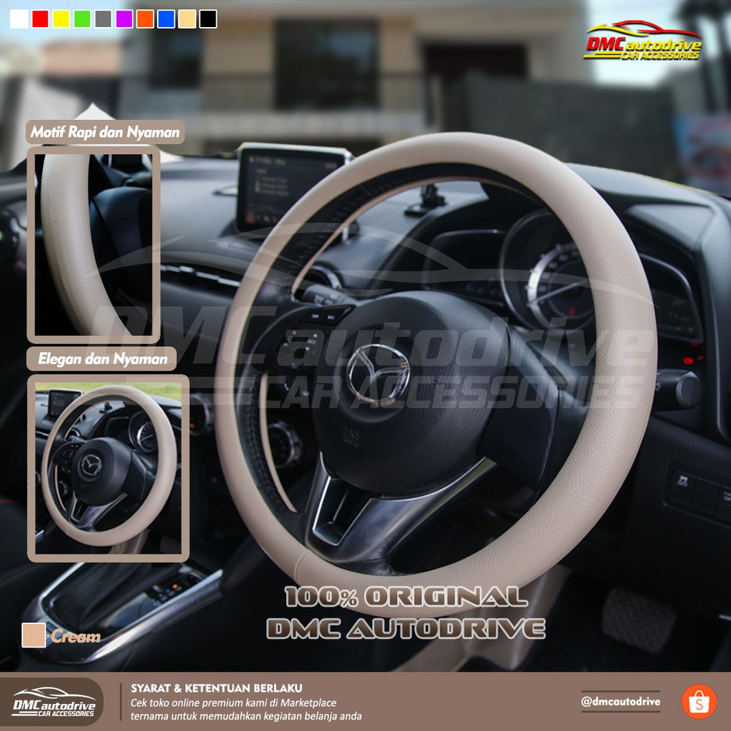 Cover Stir Mobil Yaris Sarung Setir Toyota Yaris Pelindung Steer Mobil Toyota Yaris