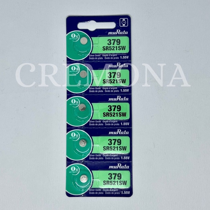 TERMURAH! Jual Baterai Murata (Sony) SR521SW / 379 Original Baterai Jam Battery Batre Micro Baterai