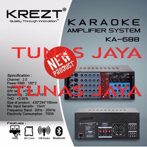 Amplifier Karaoke KREZT KA-688