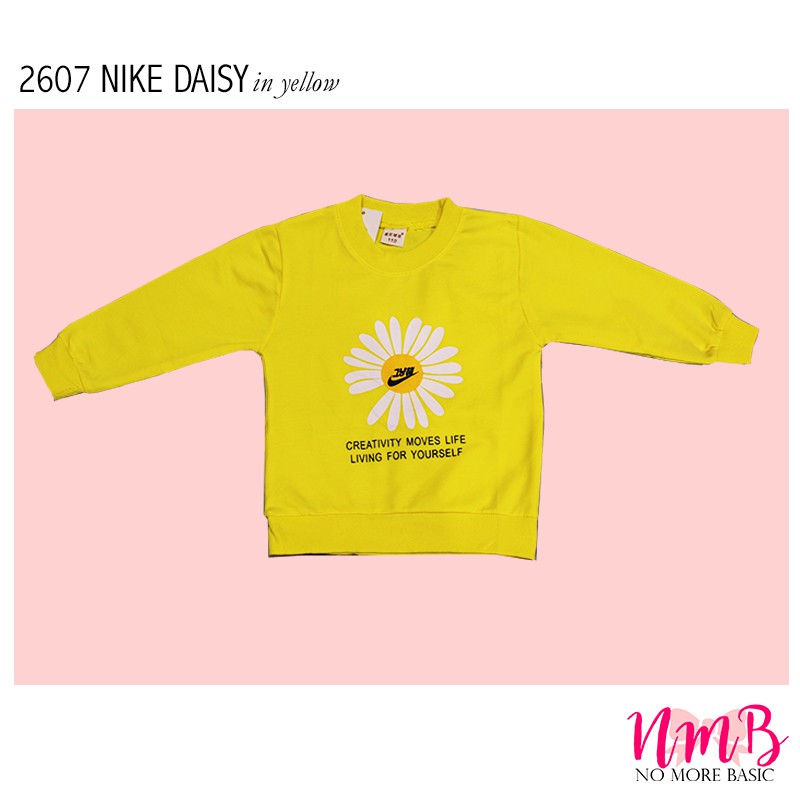 Kids Sweater 2607 Nike Daisy - Baju Lengan Panjang Anak