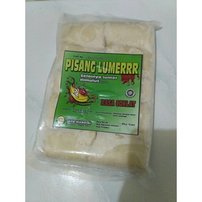 

pisang lumer rasa cokelat