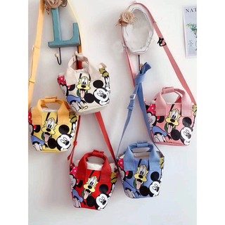 FUNATIC ï¸ MICKEY MOUSE TOTE BAG MINI KANVAS TAS ANAK KOREA STYLE TAS