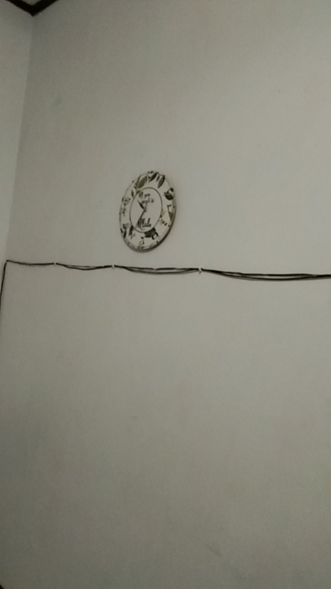 Wooden Projects Kaligrafi Pajangan Rumah Allah Muhammad Jam Dinding Daun Gugur Hijau Kuning - Ljp14