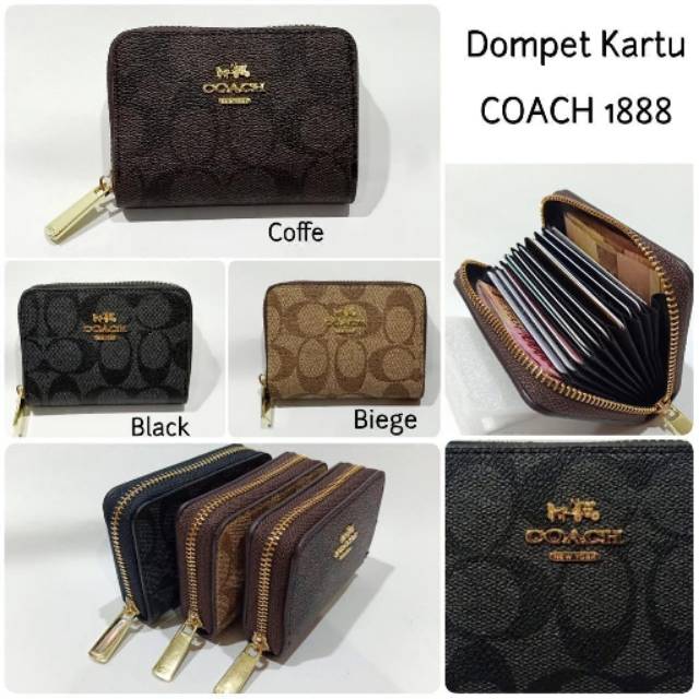 Coach Card Holder