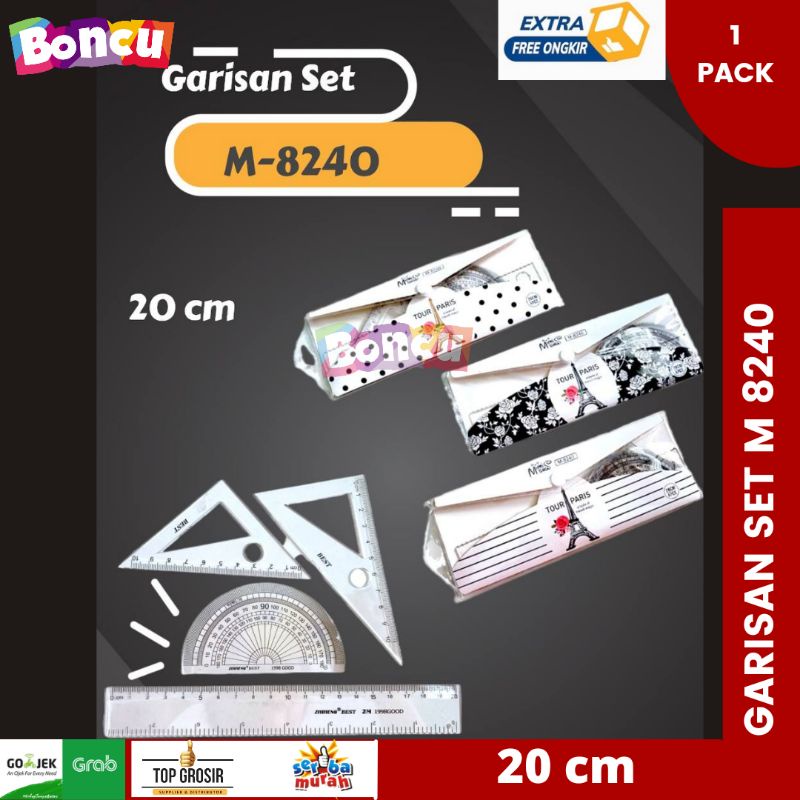 

GARISAN SET 20 CM / GARISAN SET MENARA / GARISAN SET SEKOLAH BEST SELLER