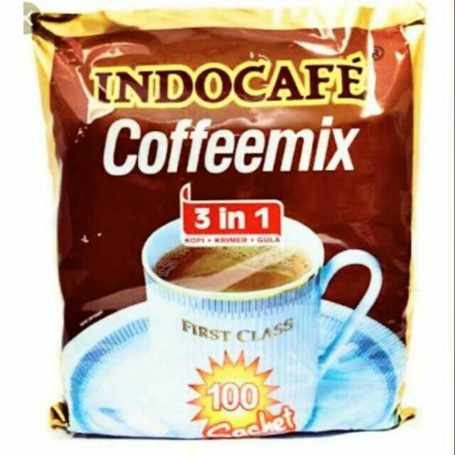 

Indocafe Coffeemix 3 in 1 isi 100 sachet