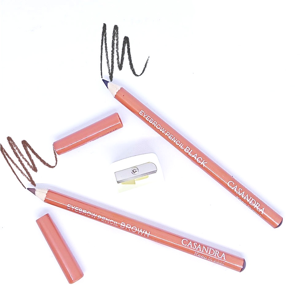 PENSIL ALIS Casandra Eyebrow Pensil Alis 4 in 1 Perfect TERMURAH BPOM