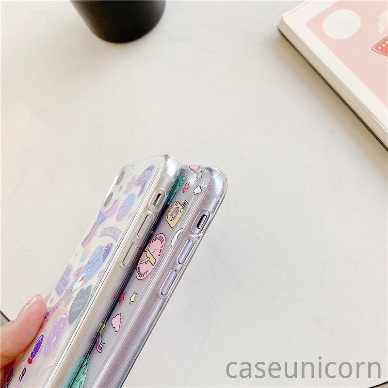 Case  Samsung Motif Kartun Doodle Casing Samsung A12 A51 A71 A02s M30S M21 A11 M11 A31 M31 A21S A10S A20S A50 A30 A20 A10 A30S A50S A70 A30S A750 A20 Oppo A53 A33 A5 A9 2020 Vivo Y30 Y50 Y30i Y20 Y20i Gambar Label Luar Angkasa-6
