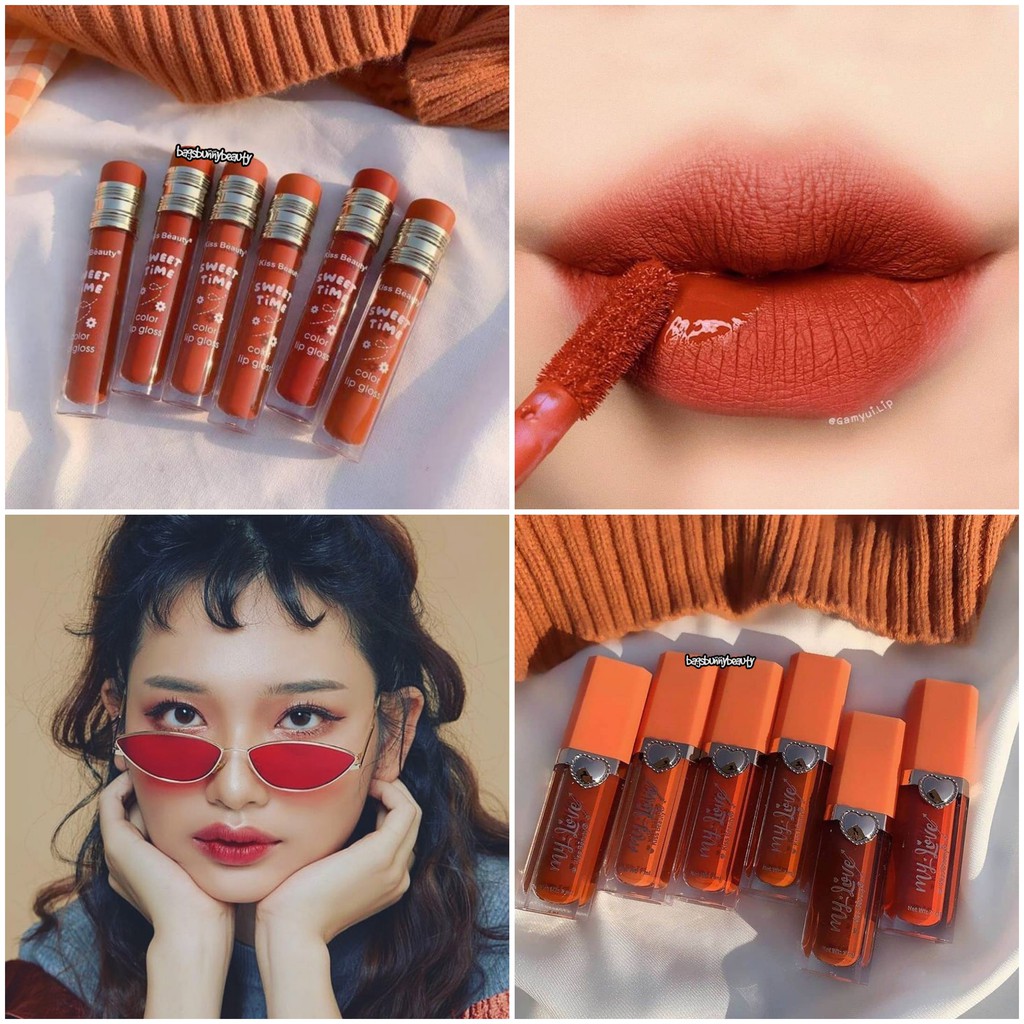 KISS BEAUTY SWEET TIME COLOR LIP & MY LOVE LIPGLOSS