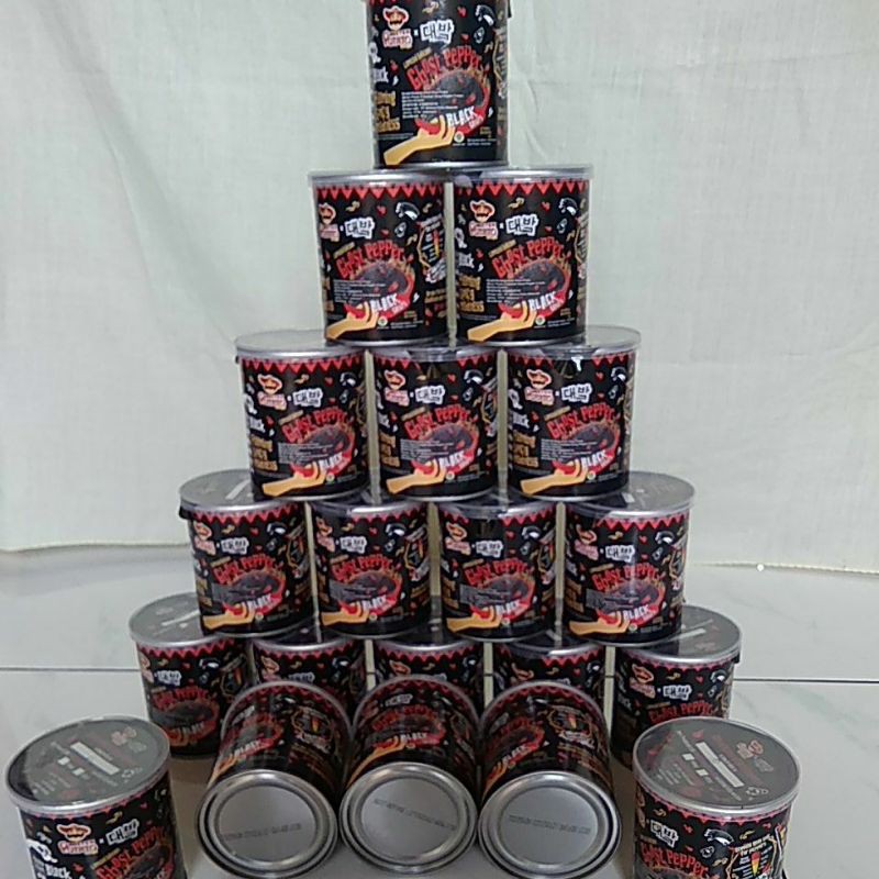 (READY) Mr Mister Potato crips x Ghost Pepper Black