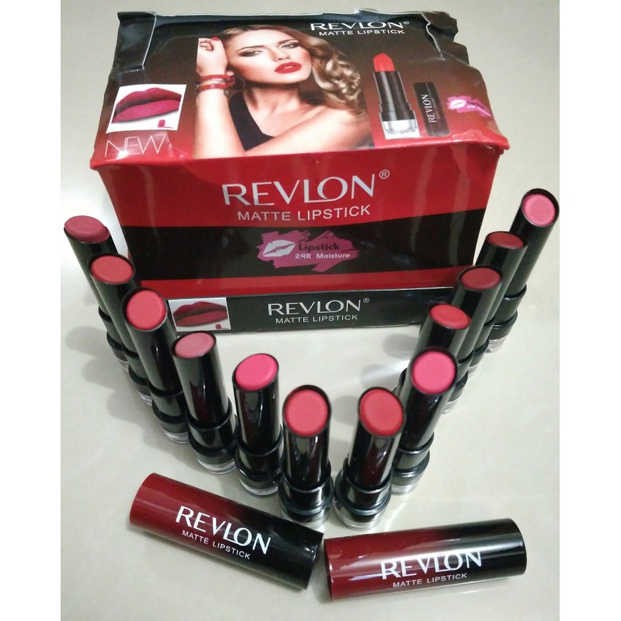Lipstik Waterproff Terbaru Terbaik Revlon matte lipstik no.A841 Original