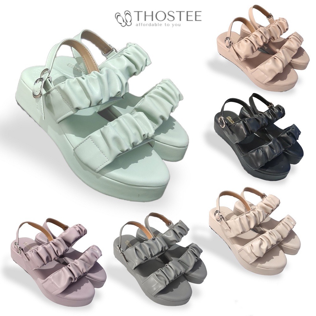Thostee Sandal Platform Wedges Wanita Ilona