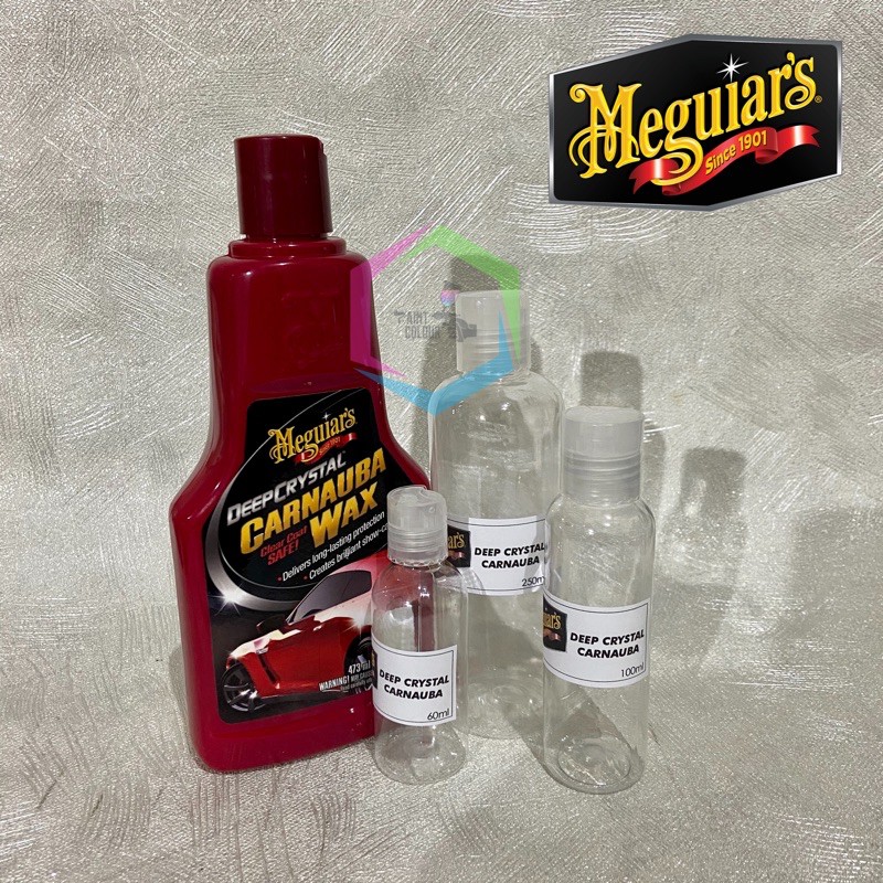 Meguiar's - Meguiars DEEP CRYSTAL CARNAUBA WAX ECERAN / REPACK