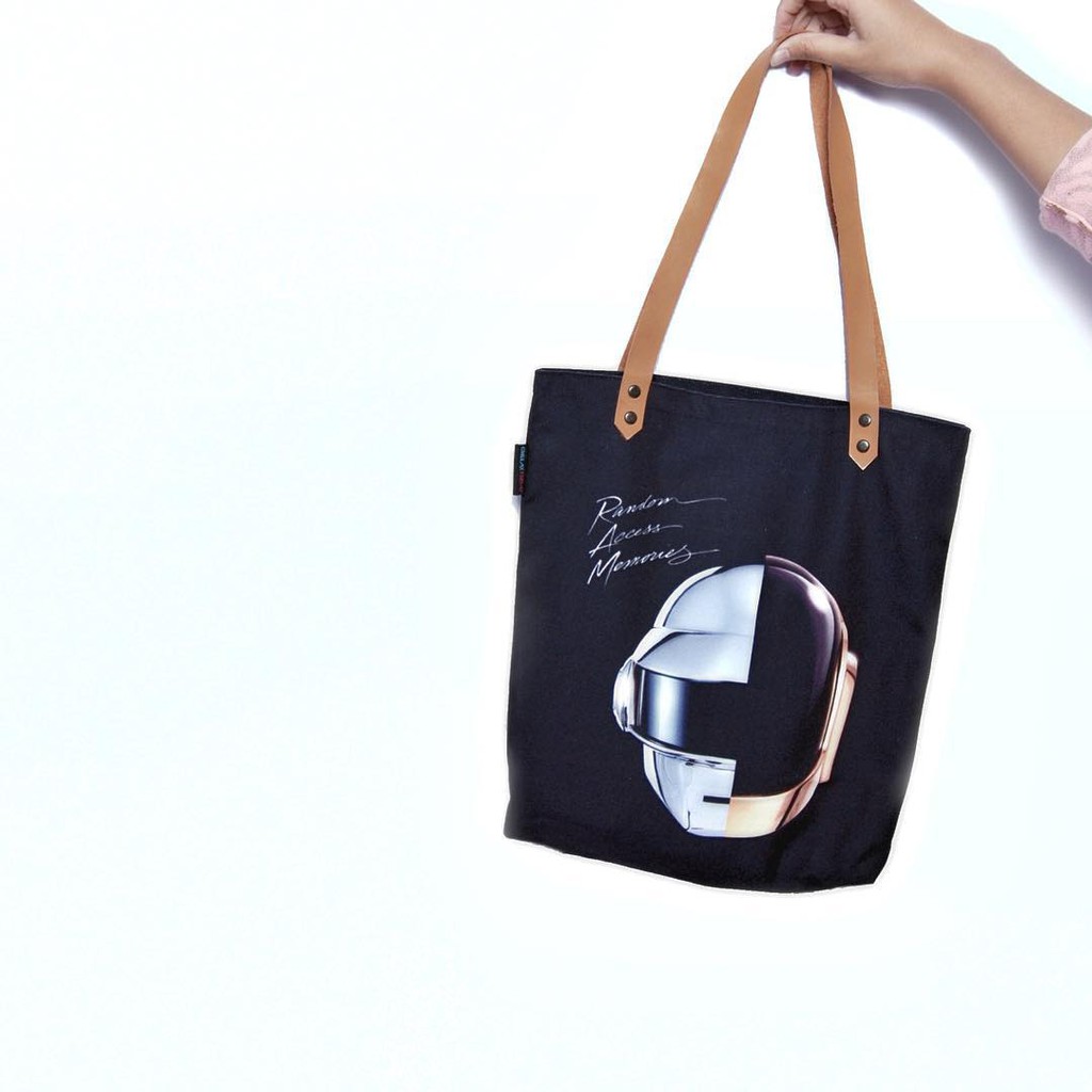 Printed Totebag - Daft Punk