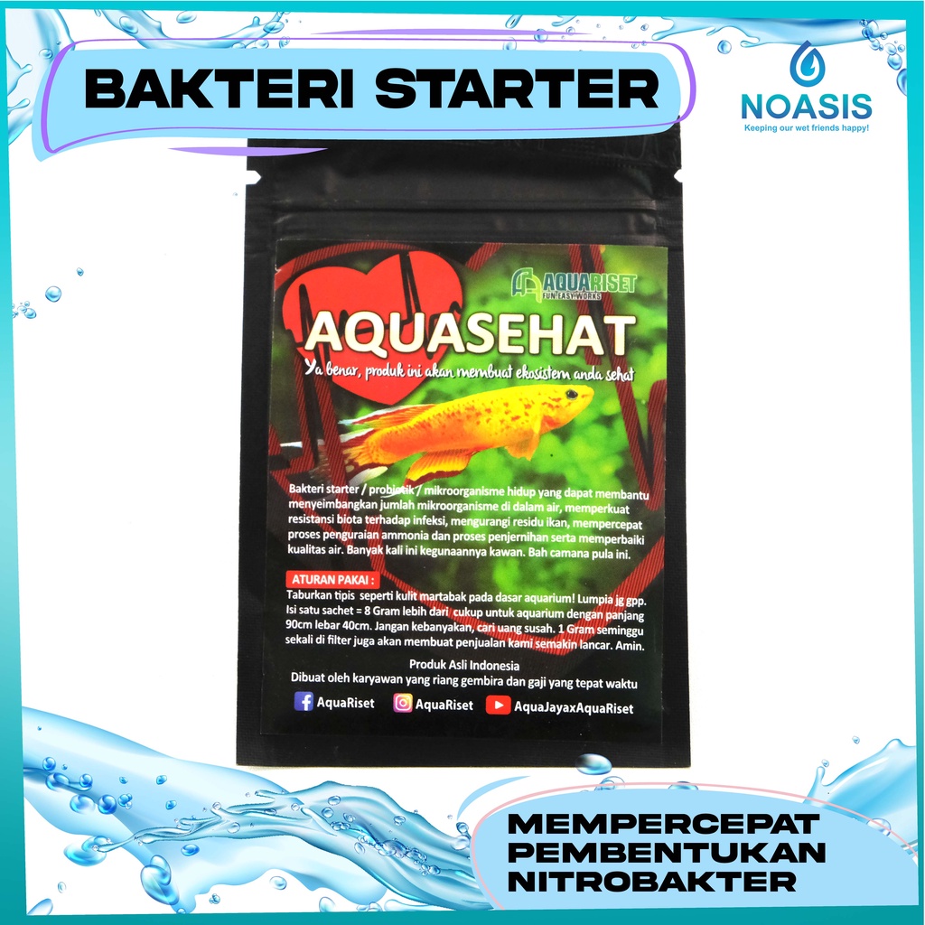 AQUA SEHAT AQUASEHAT BAKTERI STATER STARTER